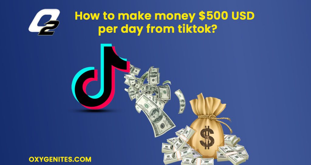 how to make money from tiktok