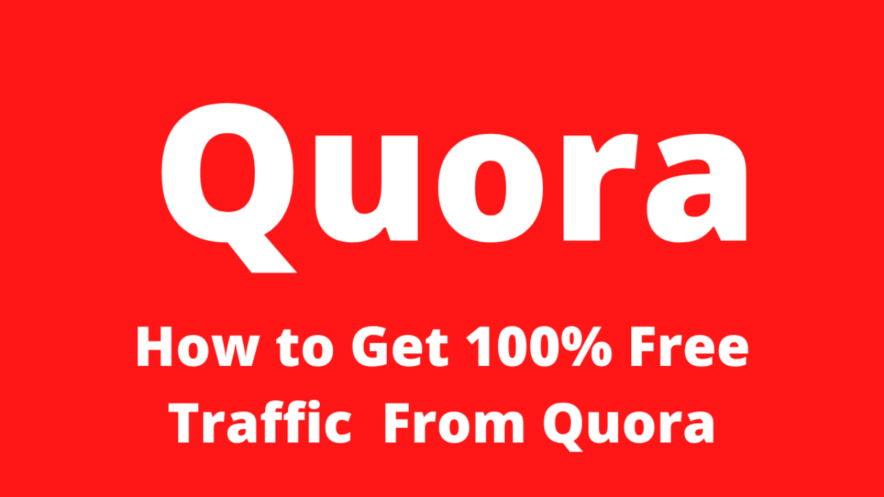 Tips & Tricks tGet Free Traffic From Quora