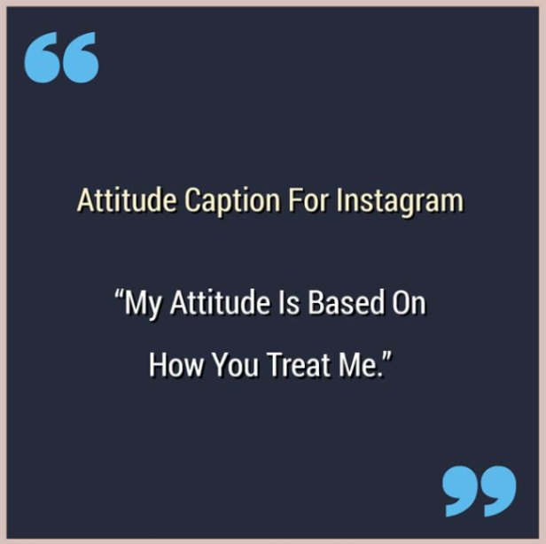Great Attitude Selfie Captions