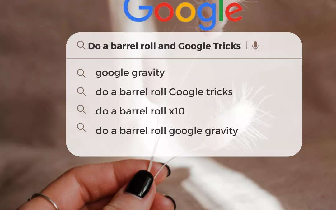 Do a barrel roll and Google Tricks