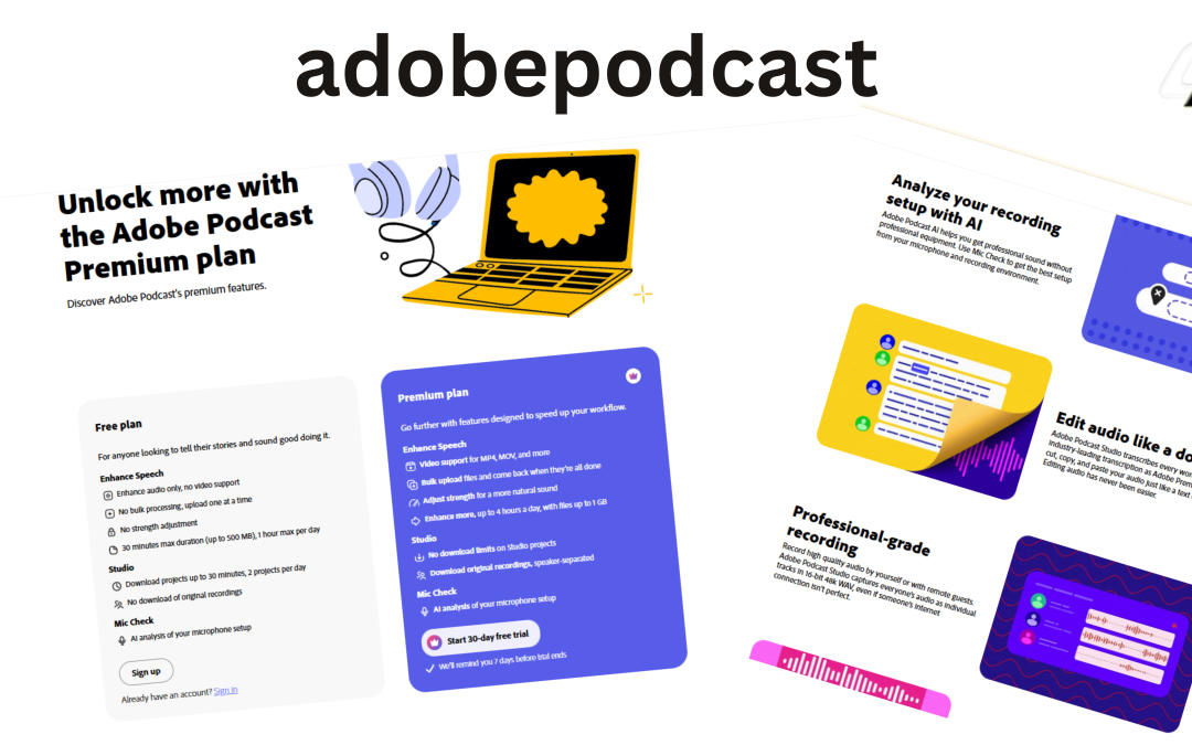 Elevate Your Podcast with Adobe Podcast: A Comprehensive Guide