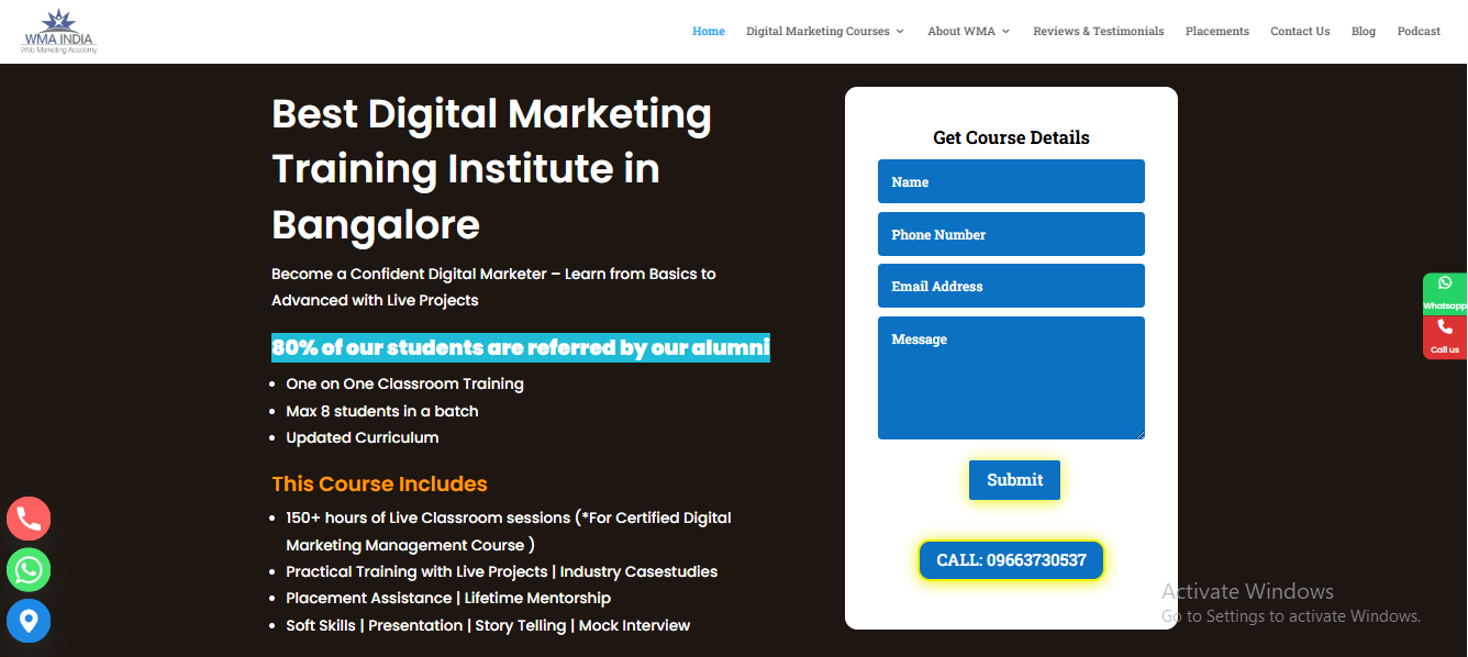 Web marketing