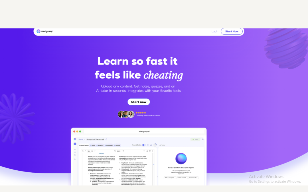 Mindgrasp: The Smart AI Study Tool Every Student Needs in 2025